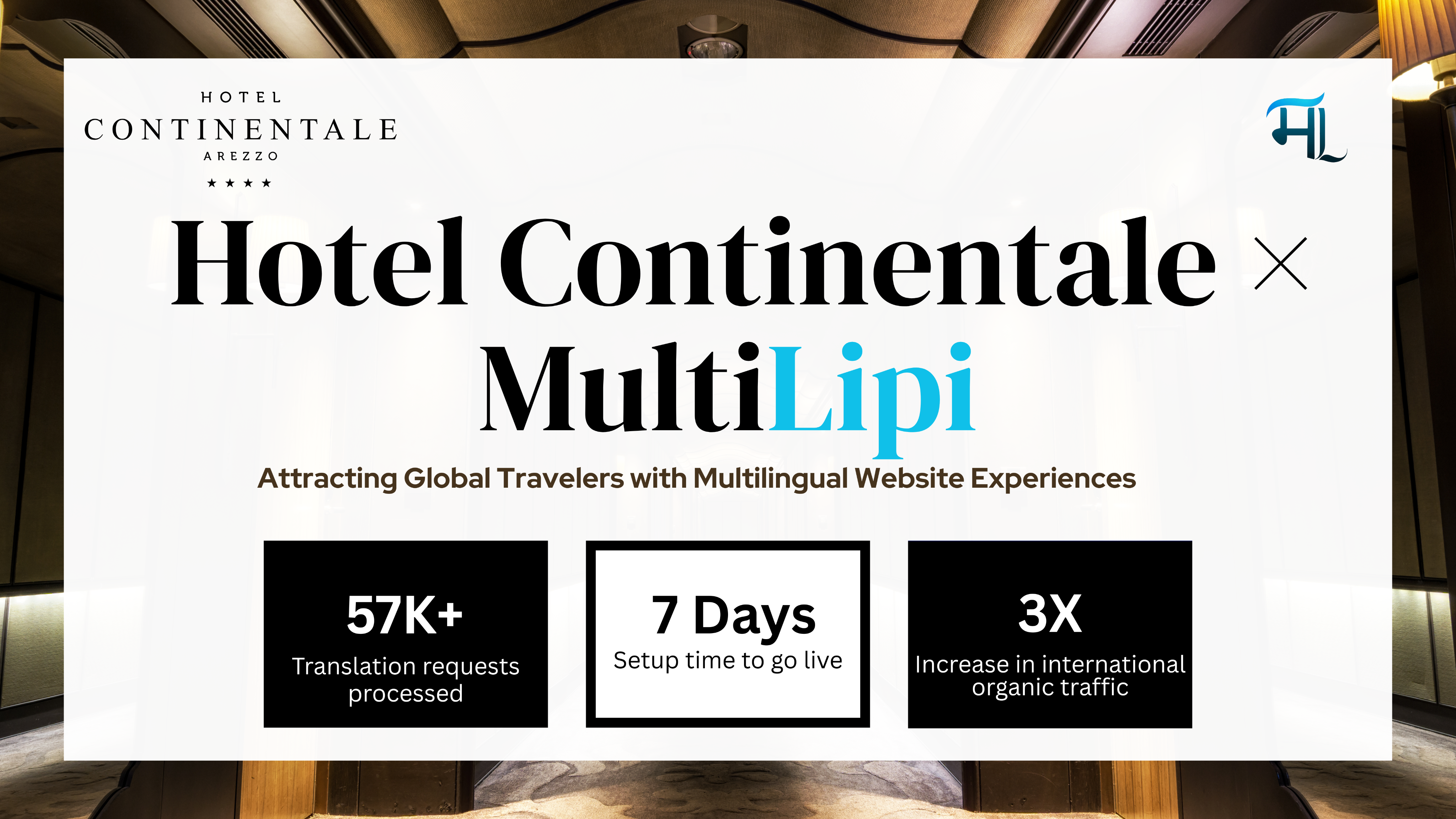 Hotel Continentale x MultiLipi Case Study